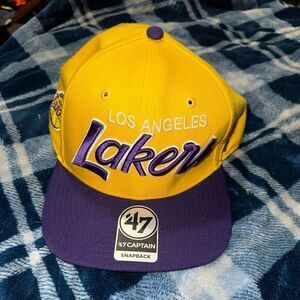 Los Angeles 47 captain snapback 2 tone NBA hat cap